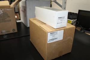 lot 279 image: Lot of (1 Case) Fisher Scientific Fisherbrand Disposable Culture Tubes 13x100mm Borosilicate Glass Heavy Wall 1000 cs