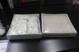 lot 256 image: Lot of (1 Case) Disposable Scintillation Vials 20ml. 100-count Trays