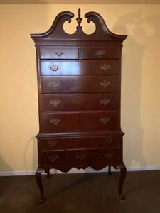 Tall Chippendale Style Chest