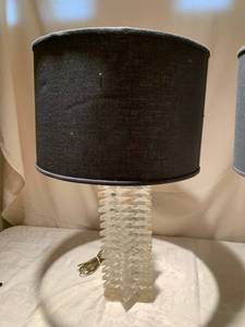Mod Lucite Table Lamps