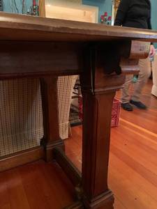 Heavy Wood Table