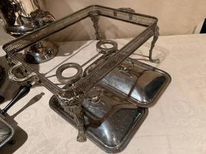 Silverplated partyware
