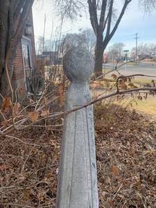 White Garden Obelisk