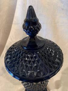Pressed Glass Candy Dish