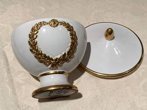 Vase, Covered Dish, and Cigarette Lighter