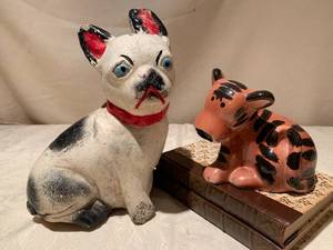 Ceramic and Cement Animals