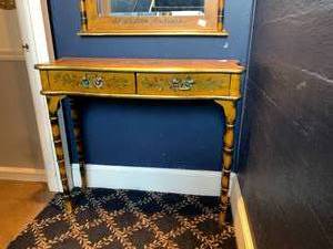Hall table and mirror