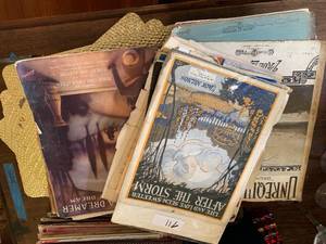 More Antique Sheet Music