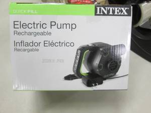lot 10 image: Intex Electric Pump...