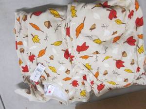 lot 64 image: Medium Fall Leaves PJs...
