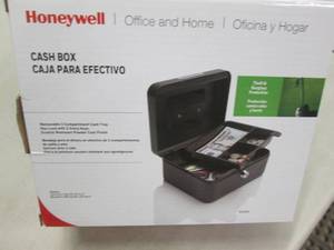 lot 75 image: Honeywell Cash Box...