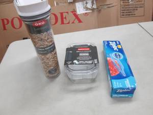 lot 77 image: Cereal Dispenser, Storage Container...