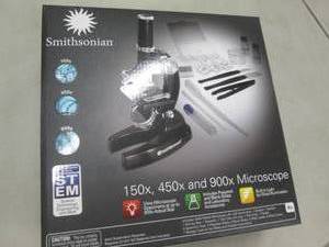 lot 81 image: Smithsonian Microscope open box...