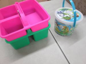 lot 82 image: Bead Set, 2 Supply Caddies...