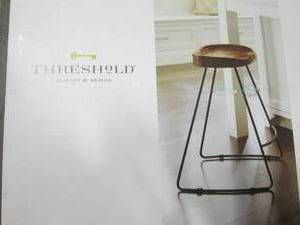 lot 91 image: Threshold Hull 24 inch Counter Stoo...