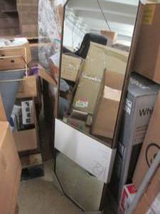 lot 107 image: Project 62 Mirror Walnut Finish 20x...