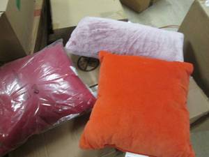 lot 136 image: 3 Assorted Accent Pillows...