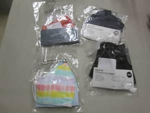 lot 147 image: 4 pks Assorted Sized Reusable Cloth...