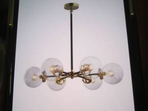 lot 178 image: Jonathan Y Lighting Indoor Chandeli...
