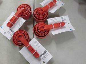 lot 218 image: 4 - 8 pc Measuring Cup & Spoon Sets...