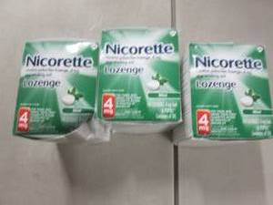 lot 227 image: 3- 144 ct Boxes Nicorette Lozenges ...