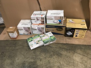 Lot of assorted Exhaust Fans various models ope box see pictures