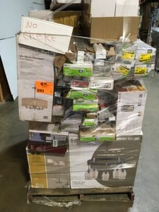 Pallet with assorted lighting various brands and models open box see pictures