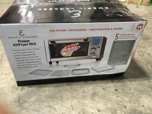Lot of 2 Emeril lagasse Air Power Fryer 360
