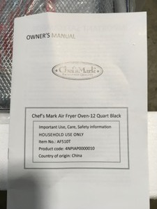 ChefsMark Air Fryer Oven see pictures