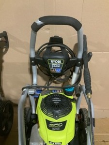 ASSORTED OUTDOOR RYOBI PRESSURE WASHERS AND PORTABLE SHOPHOME VACUUM SEE PICS