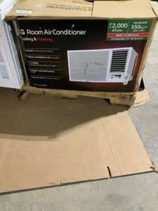 ASSORTED LG PALLET OF AIR CONDITIONERS NOT CHECKED SEE PICS