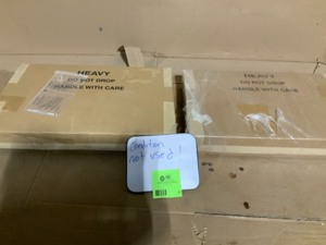 2 Prepac Elite Black 16 in. Stackable Wall Cabinets not used see pics