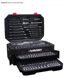 Husky Mechanics Tool Set (290-Piece) Complete see pics