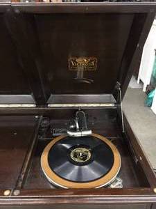 Vintage Victrola Talking Machine Record Player