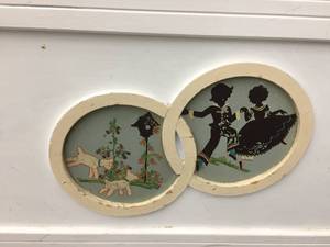 Vintage White Toy Box