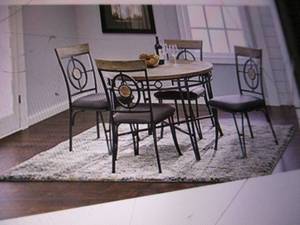 lot 67 image: McLeland Design 5 piece Dining Set ...