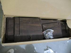 lot 73 image: TV Stand with Hardware but no inst...