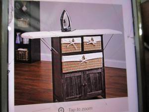 lot 77 image: Mcleland Ironing Board with Storage...