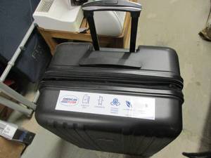 lot 100 image: American Flyer Black Suitcase...