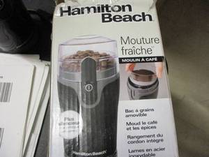 lot 115 image: Hamilton Beach Coffee Maker used...