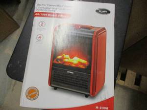 lot 253 image: Optimus Electric Flame Effect Heate...