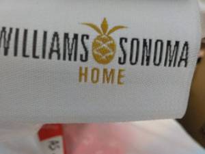 lot 19 image: 2 - 10 x 14 Williams Sonoma Pillows...