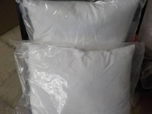lot 20 image: 2 - 10 x 14 Williams Sonoma Pillows...