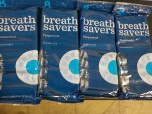 lot 38 image: 4 Pkgs Breath Savers Peppermint 8 ...