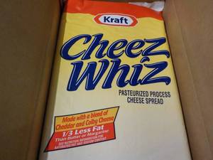 lot 50 image: 6.5 lb. Bag Kraft Cheez Whiz best ...