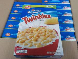 lot 121 image: 12 Boxes of Hostess Twinkie Cereal ...