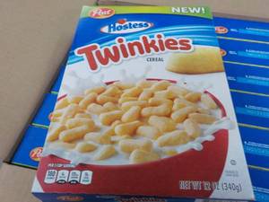 lot 122 image: 12 Boxes of Hostess Twinkie Cereal ...