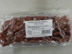 lot 143 image: Wisconsin Maid Turkey Sausage 28 oz...