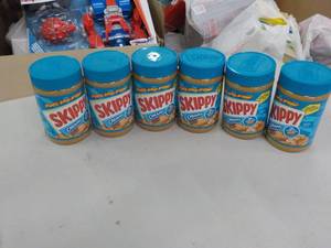 lot 175 image: Skippy Creamy Peanut Butter in date...