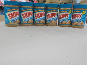 lot 178 image: Skippy Creamy Peanut Butter in date...
